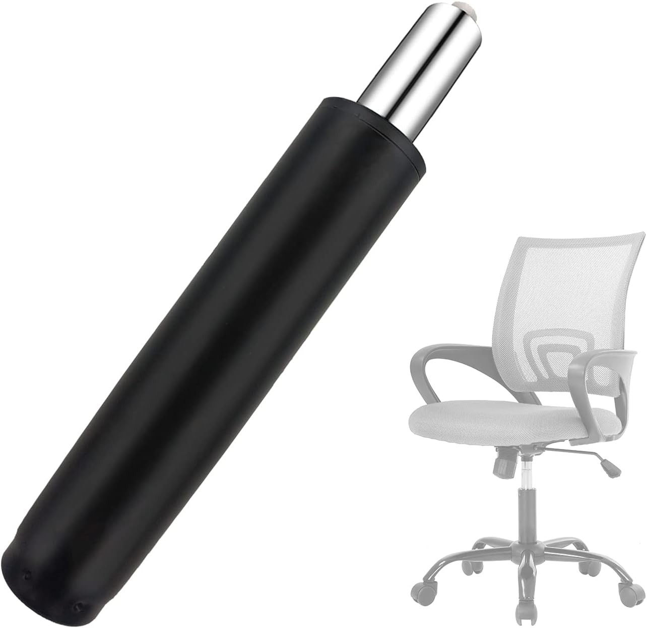 Piston hidraulic scaun birou, sarcina maxima 150 kg, negru - imagine 6